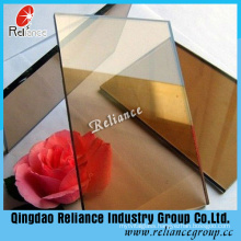 5mm Golden Bronze Reflective Glass for Decoration